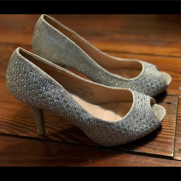 crystal encrusted shoes